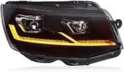 Head Lights Compatible For VW Caravelle 2016-2020 Modification Headlamp Multivan T6 Full LED Headlights Turn Signal Assembly