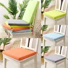 Seat Mat Chair Pad Outdoor Chair Cushion Waterproof Seat Pads Removable Cover