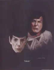STAR TREK I ~ SPOCK KOLINAHR 17x22 MOVIE POSTER Leonard Nimoy Mr