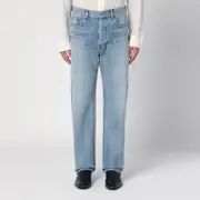 Light blue denim jeans