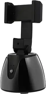 Housoutil 360 Ptz Camera Stand Tripod Butterfly Phone Chain Phone Stand Smart Phone Rack Head with Handle Tripods for Cameras Hot Shoe Adapter Compass Abs Intelligent Phone Holder to Rotate
