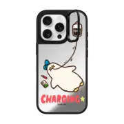 iPhone 16 Pro Mirror Ring Stand Case MagSafe Compatible CHARGING-