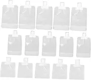 Beaupretty 24 Pcs Travel Storage Portable Empty Lotion Bags with Lids for Shampoo Body Wash and Creams Durable and Reusable Travel Emulsion Containers