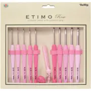 Tulip Needle Company TER-001E Tulip Etimo Rose Crochet Hook Set-