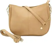 Modern+Chic Crossbody Bags for Women - Marissa Saddle Crossbody, Vegan Leather Shoulder or Handbag with Two Adjustable Straps