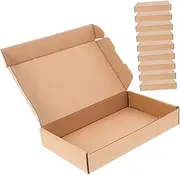 iplusmile 10pcs Boxes Paper Shipping Boxes Mailing Boxes for Small Business Sturdy Design Versatile Storage Minimalist Appearance for Product Packaging and Occasions