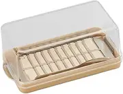 Leefasy Butter Slicer Cutter Container for Easy Cutting and Storage,Cheese Keeper Butter Cutter Box Butter Keeper for Countertop , L