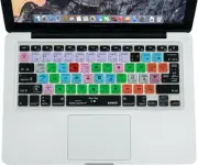 Pro X Shortcut Design Silicone Keyboard Skin Cover Compatible MacBook for Logic