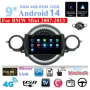 9'' Fit For BMW MINI COOPER R56 R60 Android 14 Carplay Auto Stereo Radio GPS