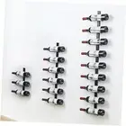 9 Bottle Wall Wine Rack - DIY Detachable Wine Storage Organizer, Wall Mount