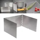 Outdoor Stove Windshield Portable Camping Cooking Burner Folding Wind Shield