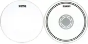 Evans EC Reverse Dot Snare Drumhead - 14 inches + Evans TT14G2 Value Bundle