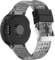 MGTCAR Printed Silicone Watch Band For Garmin Forerunner 220/230/235/620/630/735XT Bracelet Replacement Wrist Strap Buckle Band