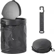 Car Trash Can,Collapsible Pop-up Trash Bin,Auto Foldable Cars Trashcan Waste Basket,Automotive Portable Car Garbage Cans with Lid for SUV,Truck and Vehicle