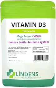 High Strength 5000iu Vitamin D3 2-PACK 300 Tablets D 3 D-3 Sun Sunshine