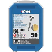 Kreg 2-1/2" 64mm Coarse Thread Pocket Screws - 50 Pack