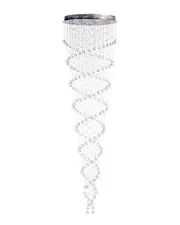 Finesse Decor Crystal Chandelier Double Helix