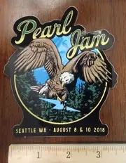 (1) PJ Pearl Jam Sticker 2018 Seattle Home Show