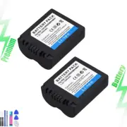 2x Battery for Panasonic Lumix CGA-S006 DMC-FZ7 DMC-FZ8