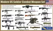 Gecko 1/35 Modern US Soldier Combat Weapon Set Plastic Model Kit - GM35082