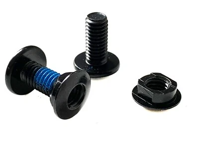 Union Snowboard Bindings - Heel Cup Hardware T-nut & Bolt Set x 2