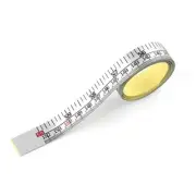 Tape Measure with Self-Adhesive Backing for Work Bench Drafting Table, 1.6cmx60"