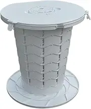 Foldable Toilet | Portable Potty for Camping | Waterproof Lightweight Portable Potty Seat with 881 Lbs Capacity Bucket for Bedside