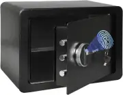Unbranded 13.8L Fireproof Safe Box, Biometric Fingerprint Safe, Small Safe Box,