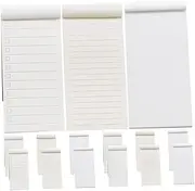 jojofuny 15Pcs Small Portable Notepad Tear Off Memo Pads for Planning Organizing and Personalizing Notes for School and Office Use Convenient Writing Supplies