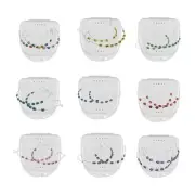 Temporary Tooth Decoration with Box Orthodontist Explain Props Ligature Ties
