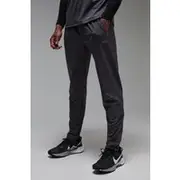 Mens Charcoal Man Active Running Tapered Jogger