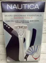 Nautica Beard Grooming Essentials Barber Tools Razor/straight/Beard shaper
