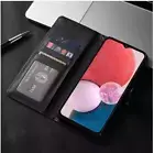 Leather Case & Strap For Samsung Galaxy S24 S23 S22 S21 S20 FE S10 S10e S9 S8