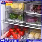 Fridge Food Storage Container Drawer-Type Transparent for Food Egg Meat Storage