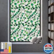 Window Privacy Film Static Cling Sticker Frosted Window Film Glass Decals wit