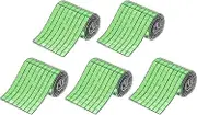 uxcell 2400 PCS Glass Mirrors Disco Ball Tiles Self-Adhesive Green Mirror Mosaic Tiles 5 x 5mm for Disco Ball, DIY Craft, KTV Decoration 5 Sheet