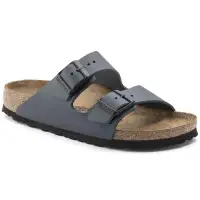 在飛比找環球Online優惠-【BIRKENSTOCK】Arizona／真皮／寬版 ／藍色