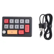 13 Key Macro Programmable Hot Swappable Mechanical Switch 7 Color RGB Light7737