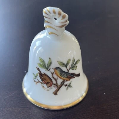 Herend Rothschild Bell 8018 Mini Mint, New!