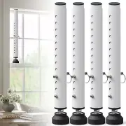 Premium Adjustable Sliding Window Lock Bar Set for Home & Travel Safety