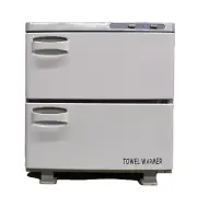 32L Premium Two Compartment Towel Warmer for Hair Salon, Beauty SPA, Restaurant