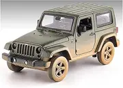 Scale Finished Model Car 1:32 for Jeep Off-Road Alloy Die-Casting Scale Model Car Collectibles Decoration Die-cast Vehicle