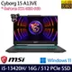 《MSI 微星》Cyborg 15 A13VE-650TW(15.6吋FHD/i5-13420H/16G/512G PCIe SSD/RTX4050)