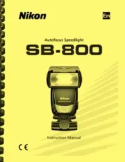 Nikon SB-800 SB800 Speedlight Flash OWNER'S INSTRUCTION MANUAL