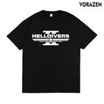 HELLDIVERS T 恤 2 優質 T 恤遊戲 T 恤