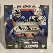 2023 Panini Prizm NFL Football Mega Box Neon Green Pulsar BRAND NEW SEALED