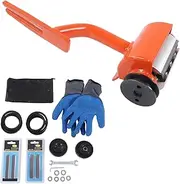 Gearwell Log Peeler, Chainsaw Debarking Tool with 6 Lengthened Blades, Wood Debarker Attachment, Tree Bark Removal Tool