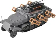 Collection German SdKfz 251 Tank Model Kit 4D Tank Army Vehicle - 1:72 Scale