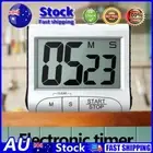 LCD Digital Kitchen Timer Cooking Count Up Countdown Alarm Magnet Clock