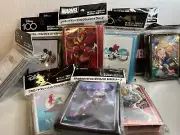 [Bushiroad] X Assorted 92x67mm Card Sleeves ANIME TCG Weiss MTG Lorcana (75ct)